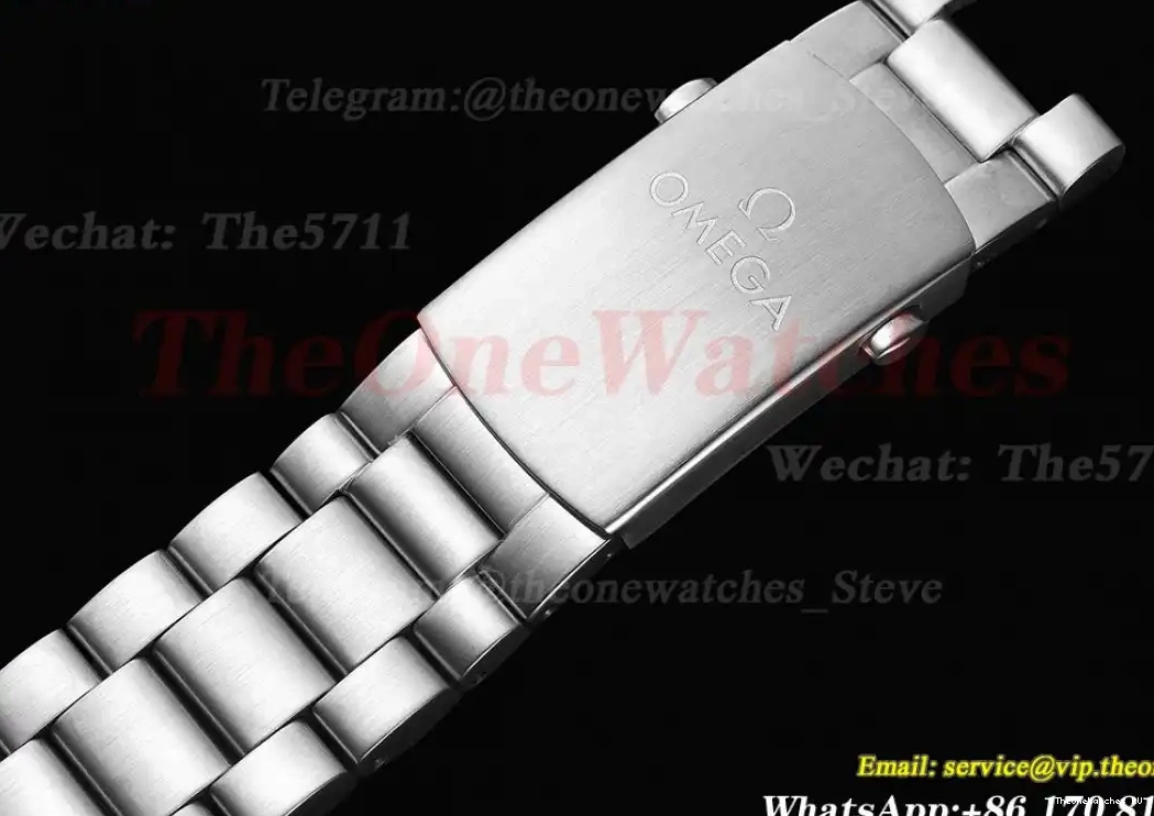 SS GDF Seamaster 600m Stk MY8215 Black SS 43mm 0409
